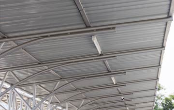 installing Cwm Twrch Isaf metal roofing